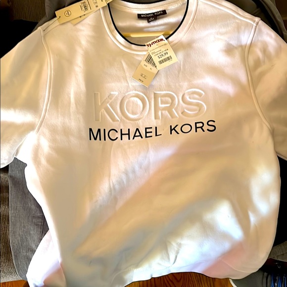 MICHAEL Michael Kors Other - NWT Michael kors men’s crew neck sweater. White. Size xl.